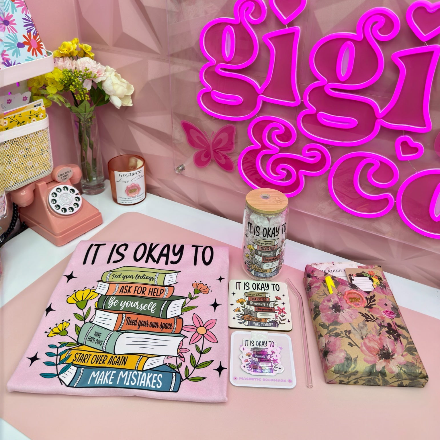 The “It’s Okay” Empowerment Bookish Bundle 🌸📚✨