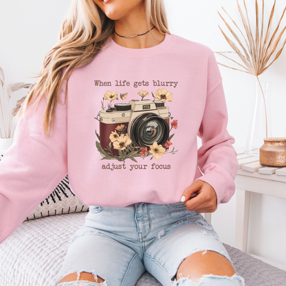 📸🌸 Adjust Your Focus✨
Organic Cotton Sweatshirt