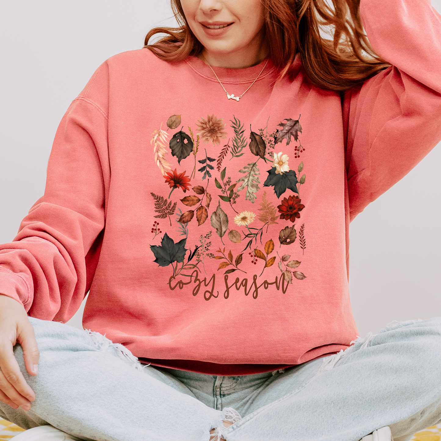 🍂🧡 Cozy Season Cotton Sweatshirt✨