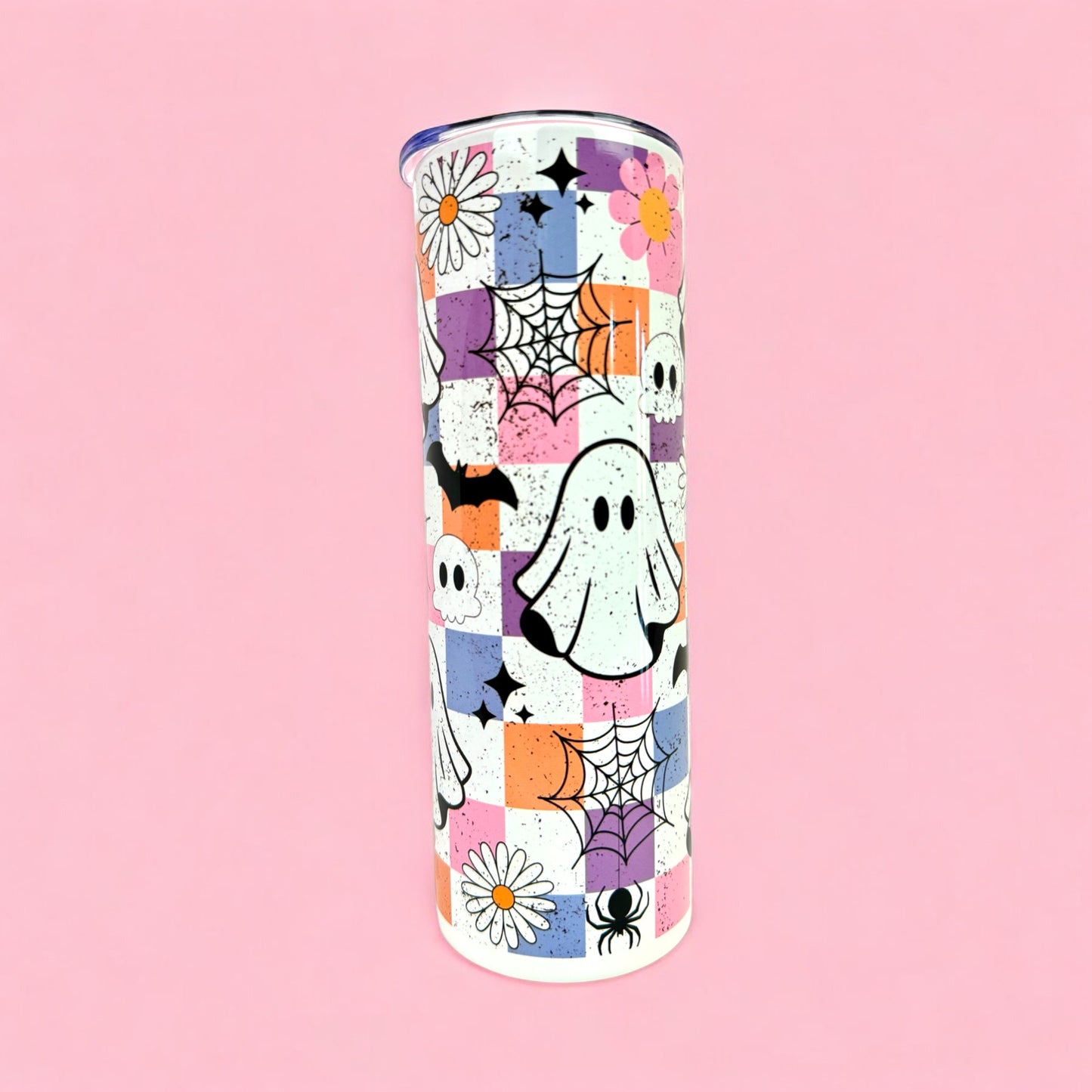 👻🌸 Spooky Cute Ghosts 20oz Tumbler 🎃✨