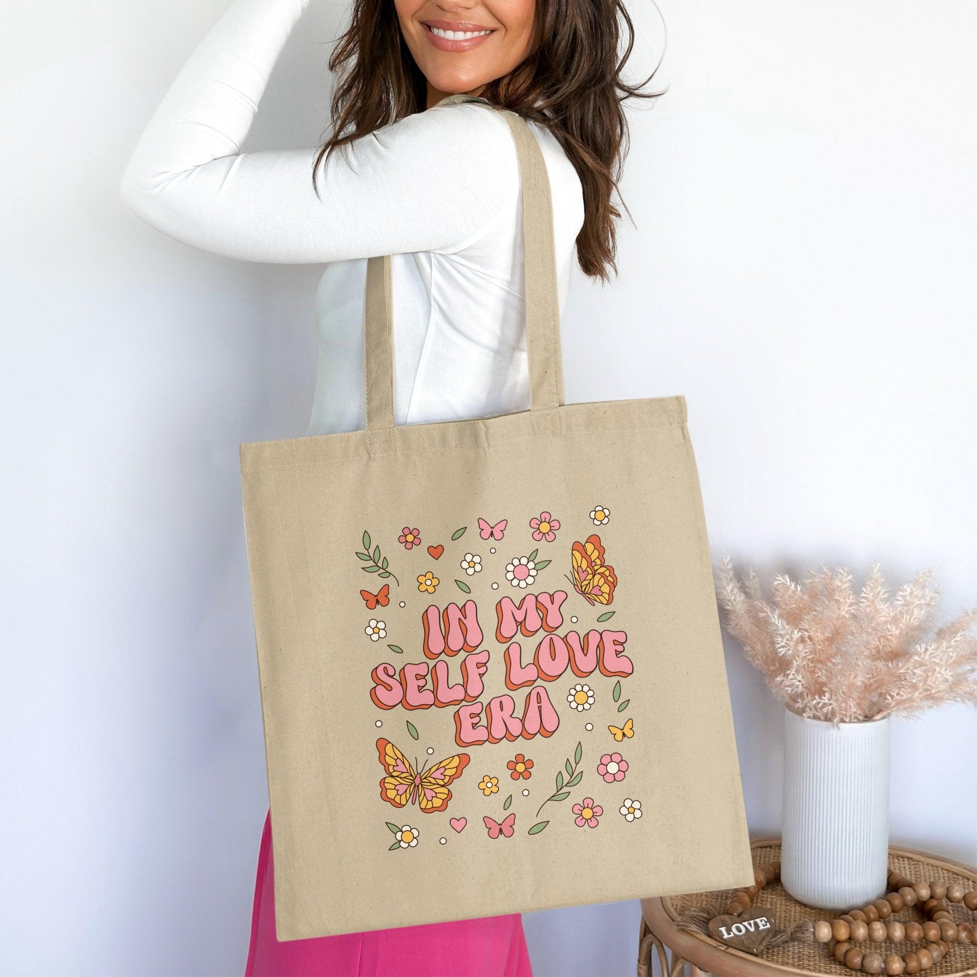 In My Self Love Era Tote Bag 100% Organic Cotton