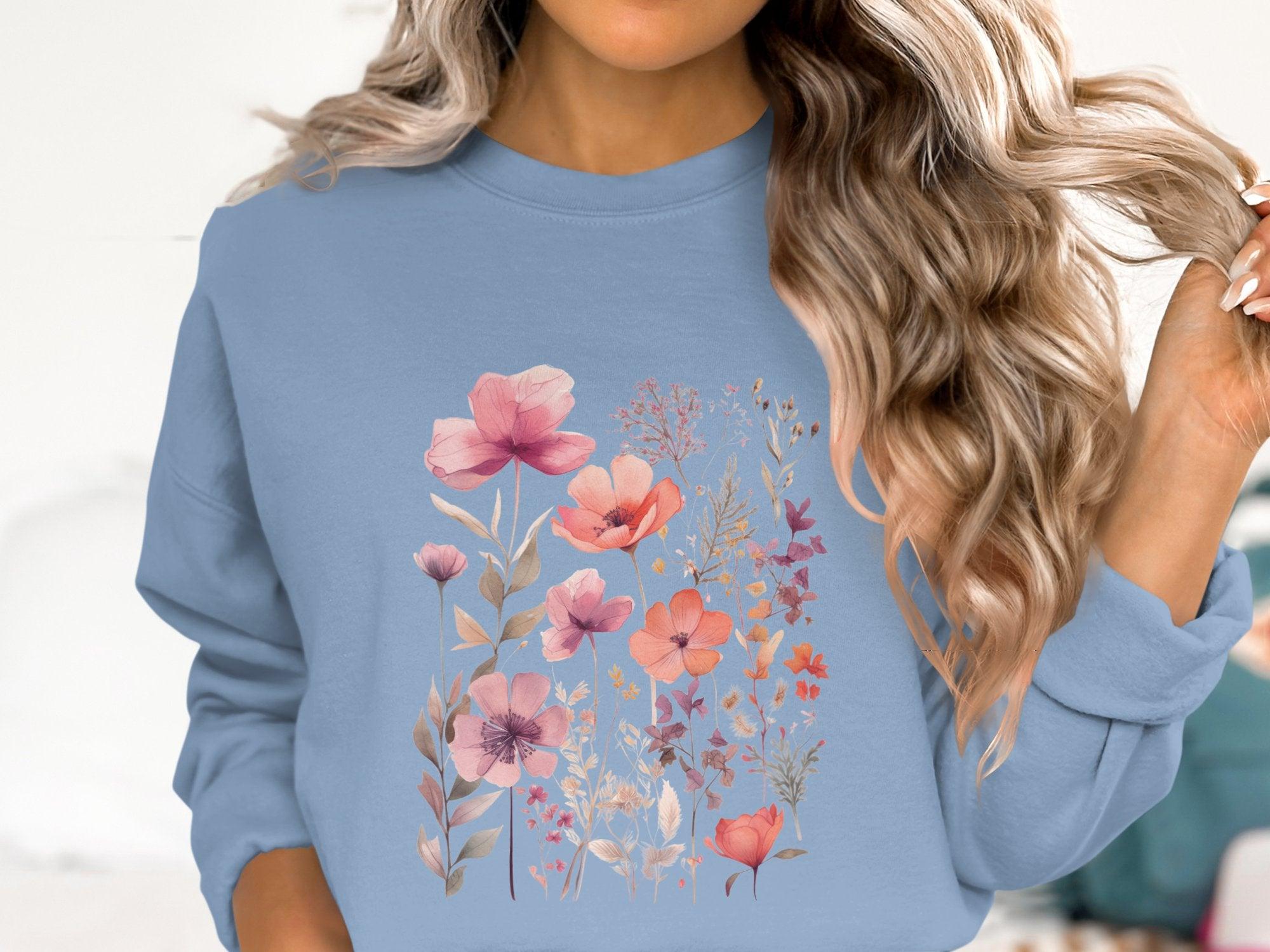 Floral Wildflowers Sweatshirt