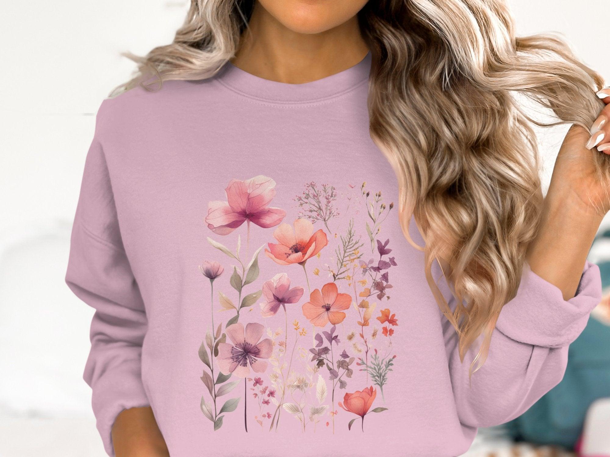 Floral Wildflowers Sweatshirt