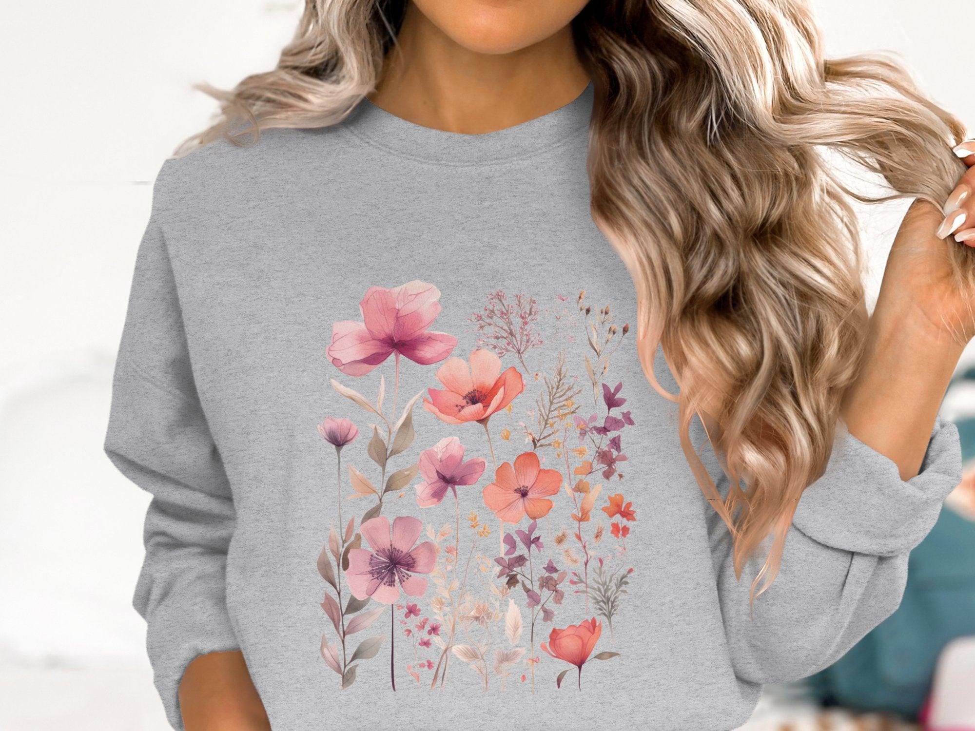 Floral Wildflowers Sweatshirt