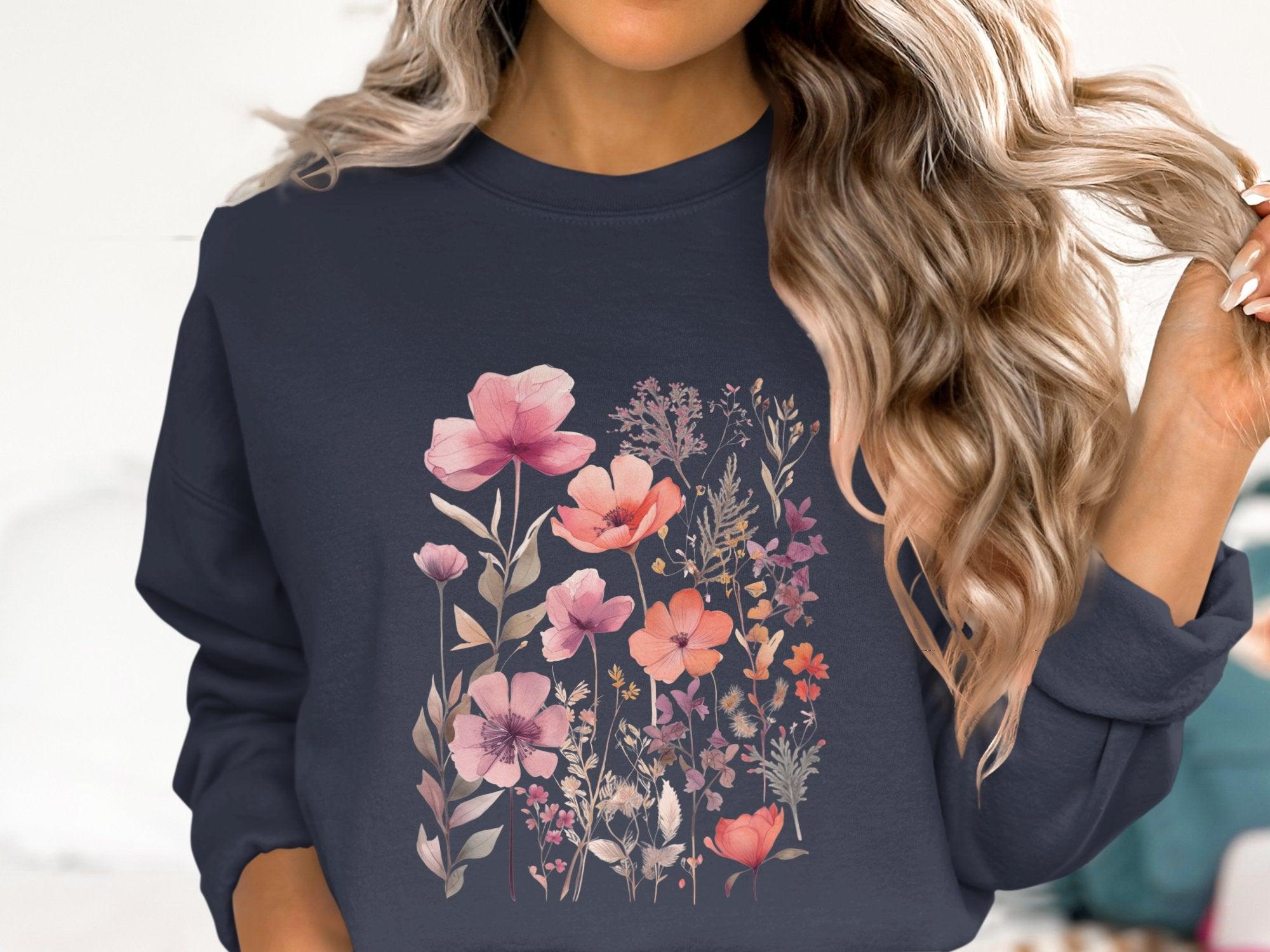 Floral Wildflowers Sweatshirt