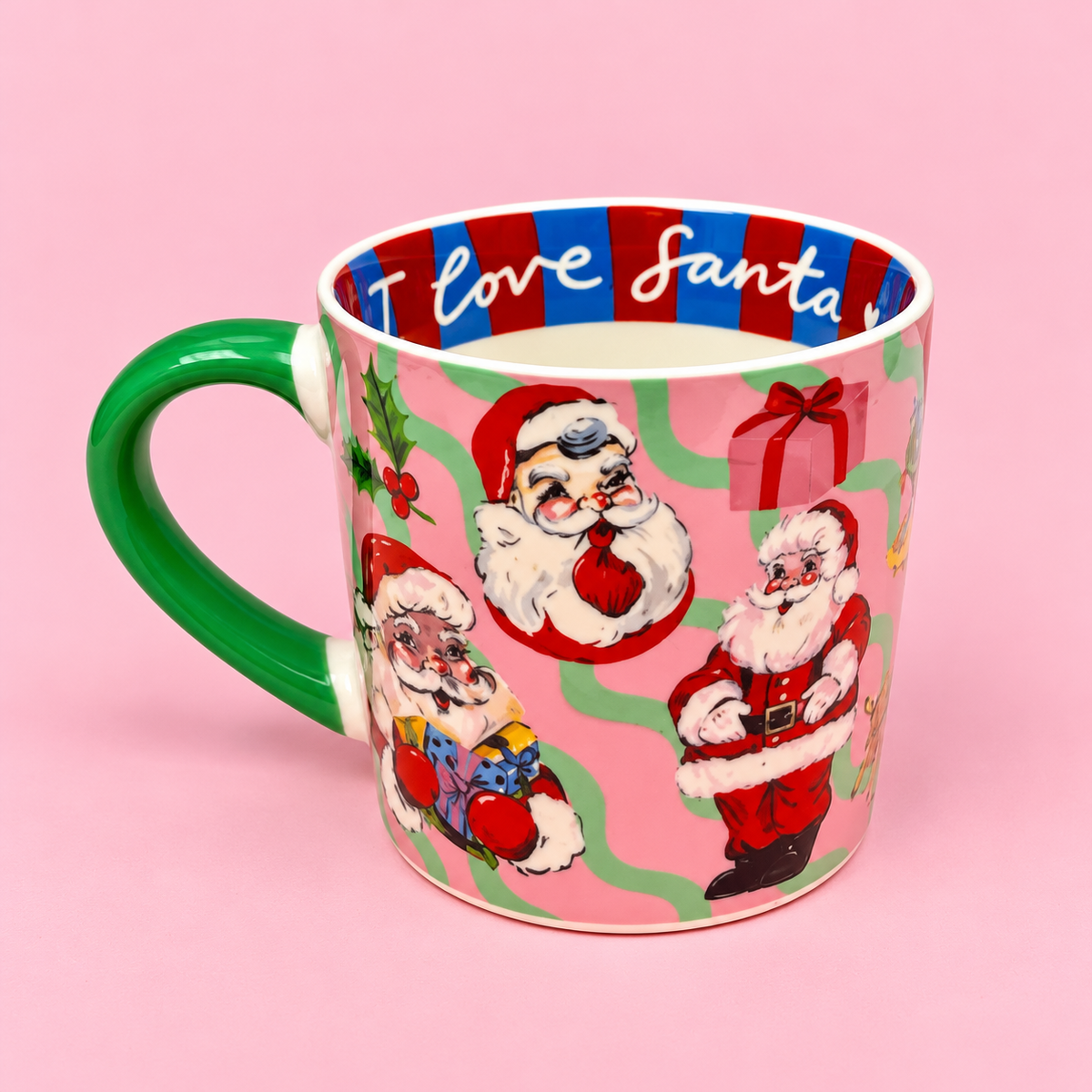 🎅🎄 I Love Santa Christmas Mug 12oz