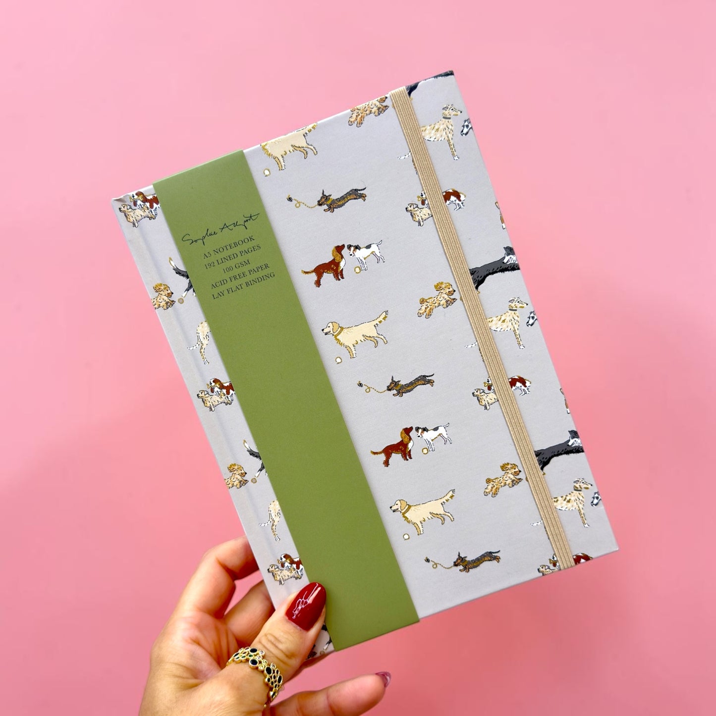🐶 Dog Lover’s Premium Hardcover Notebook ✨📖