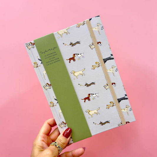🐶 Dog Lover’s Premium Hardcover Notebook ✨📖