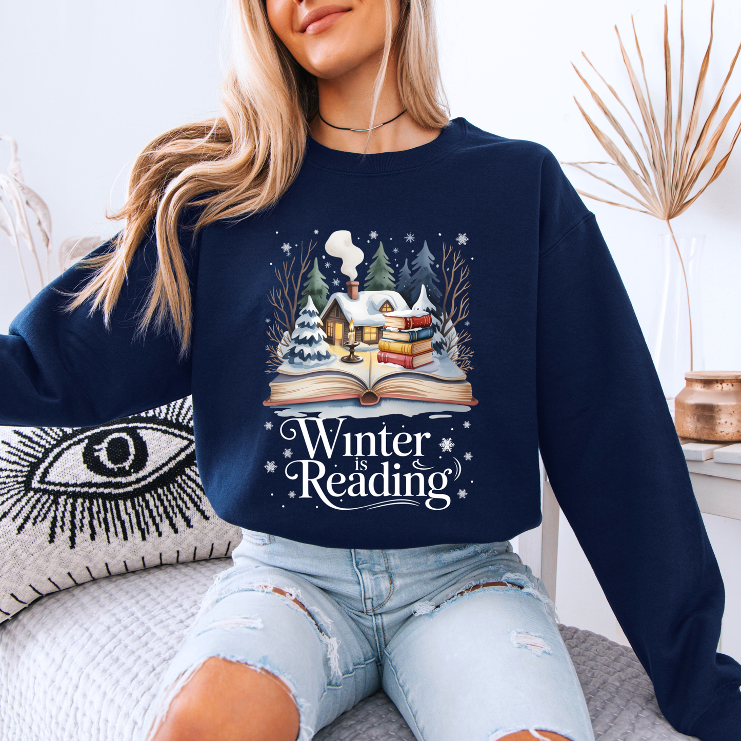 ❄️📖 Winter Is Reading✨ 🏡
Organic Cotton Sweatshirt