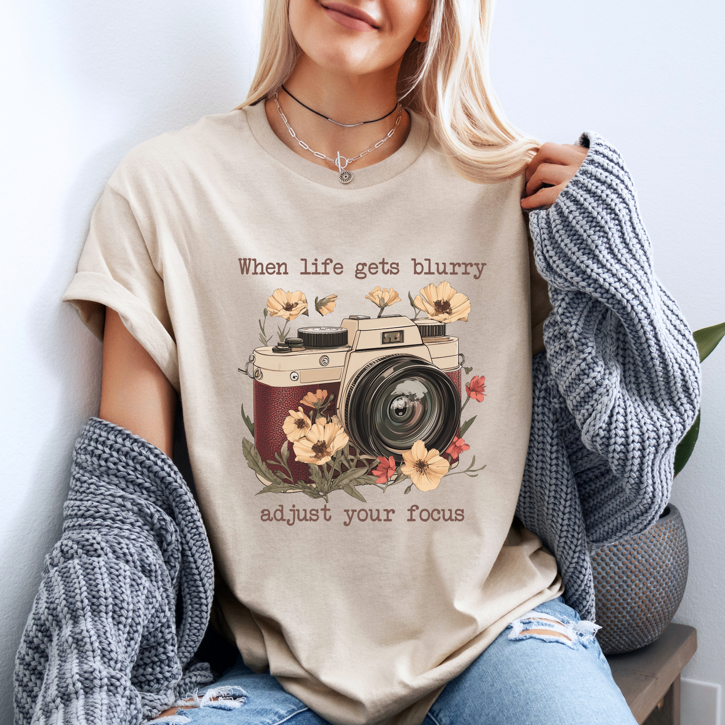📸🌸 Adjust Your Focus✨
100% Organic Cotton T-Shirt