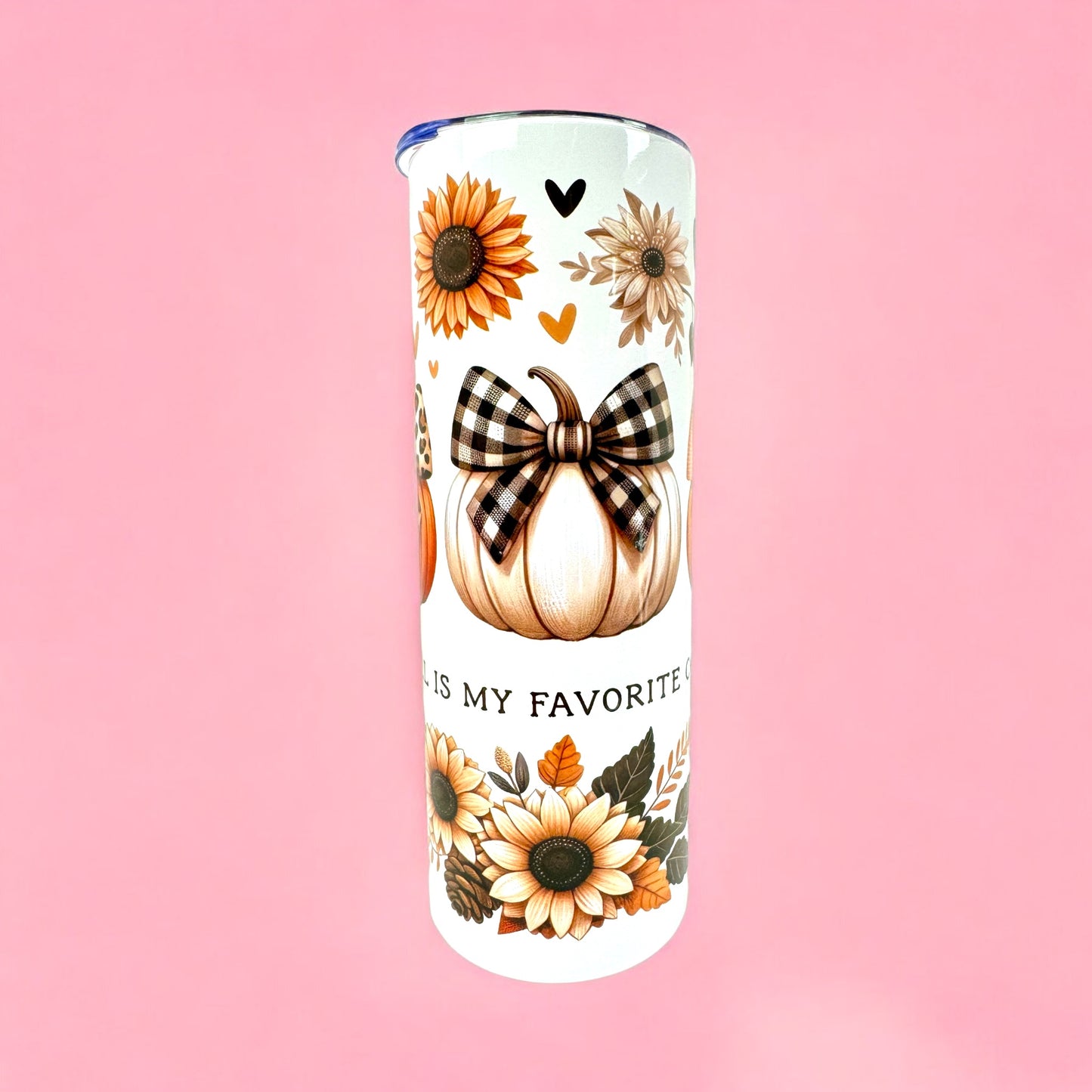 🎃🍁 Fall Is My Favorite Season 20oz Tumbler 🌻☕