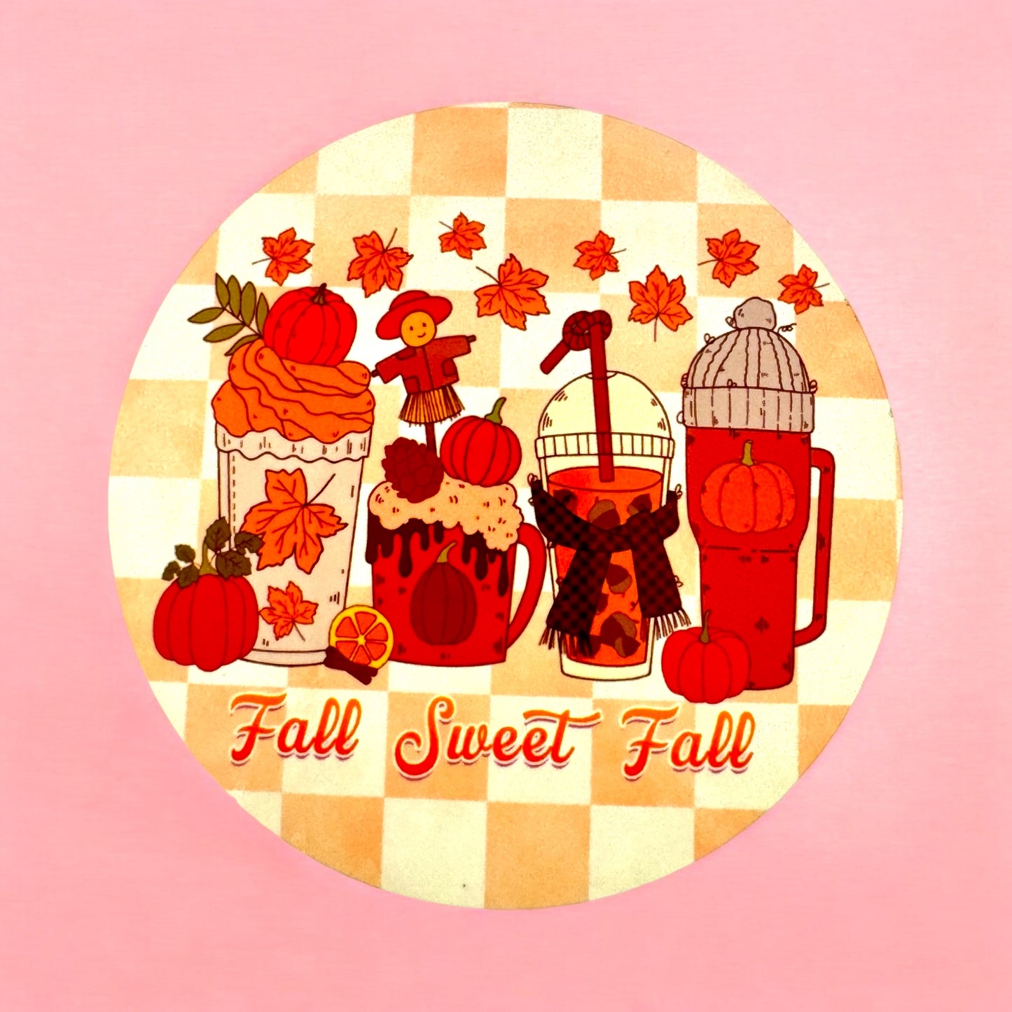 🍂 Fall Sweet Fall Coaster 🎃☕