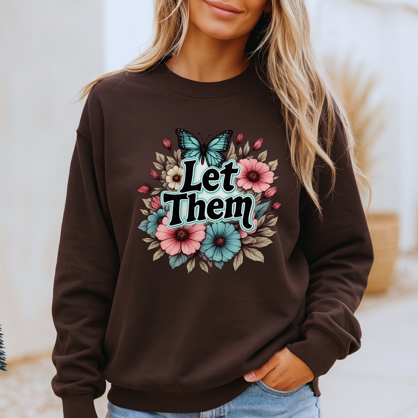 🦋🌸 Let Them✨🌿
Organic Cotton Sweatshirt