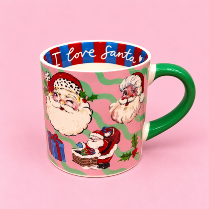 🎅🎄 I Love Santa Christmas Mug 12oz