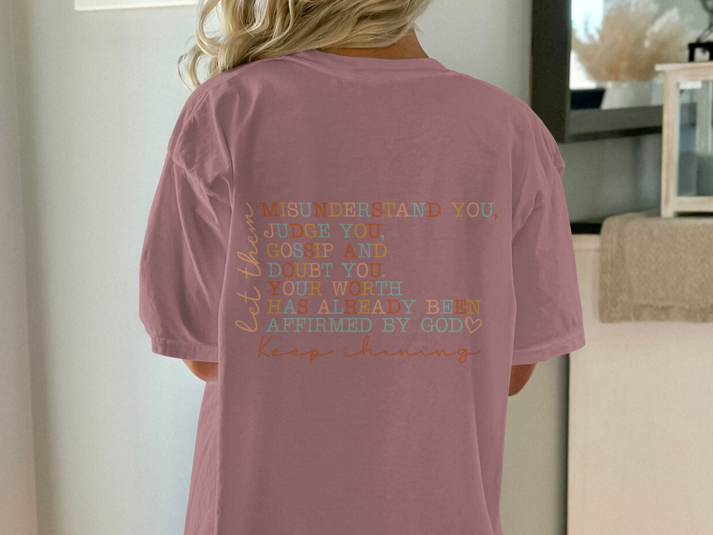 Keep Shining T-shirt 100% Organic Cotton
