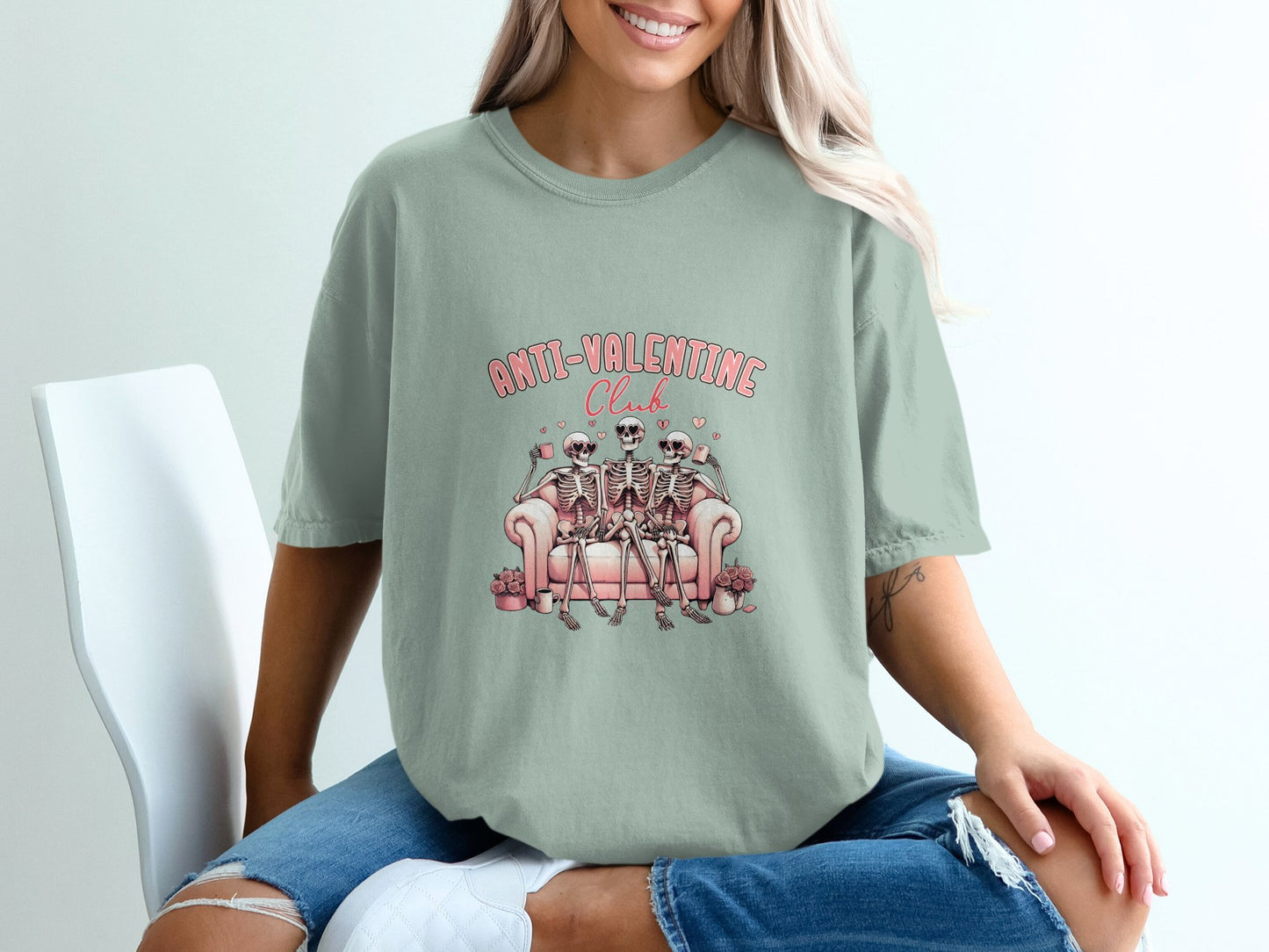 ANTI-VALENTINE Club 100% Organic Cotton
