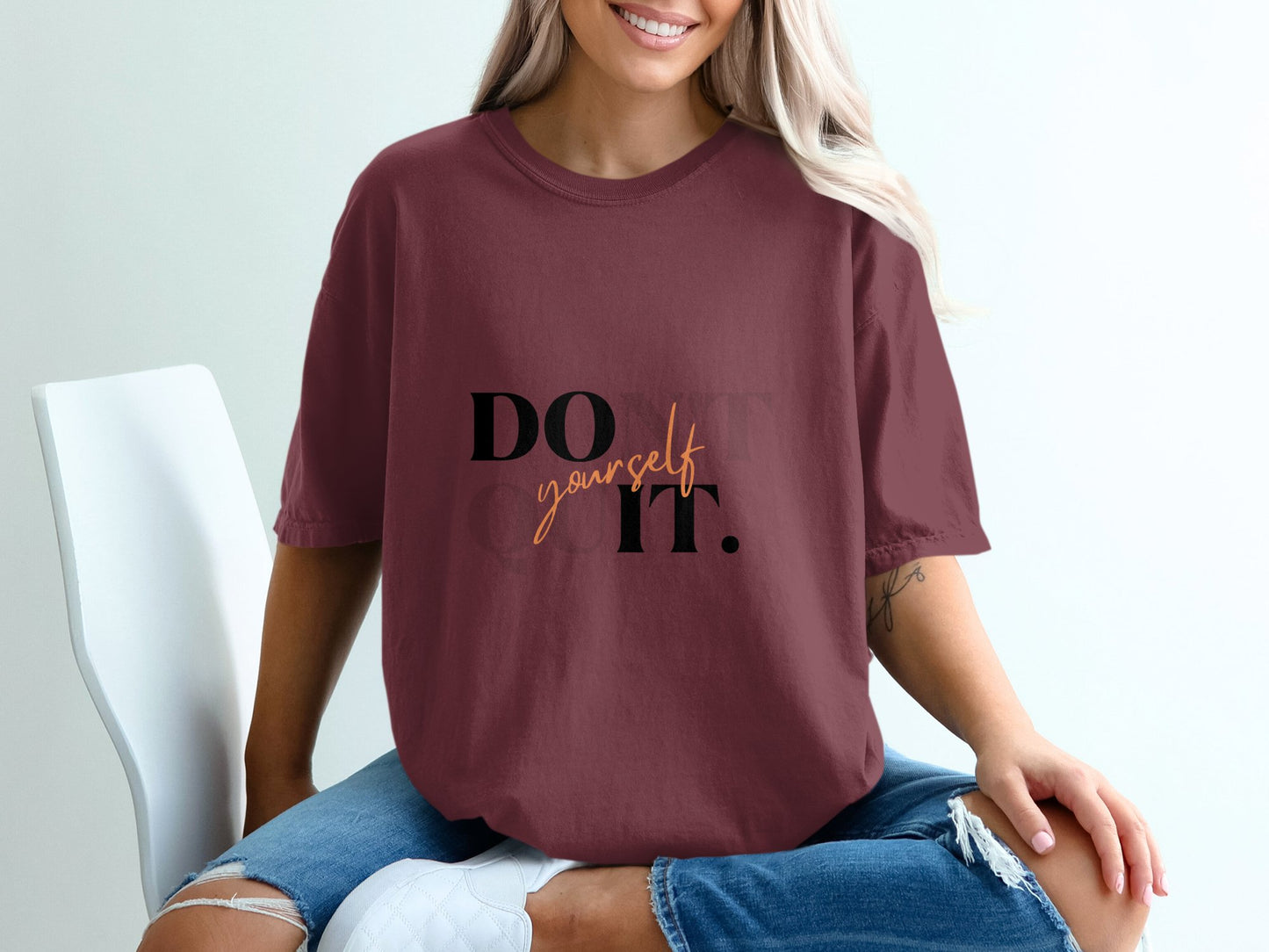 DO IT T-shirt 100% Organic Cotton