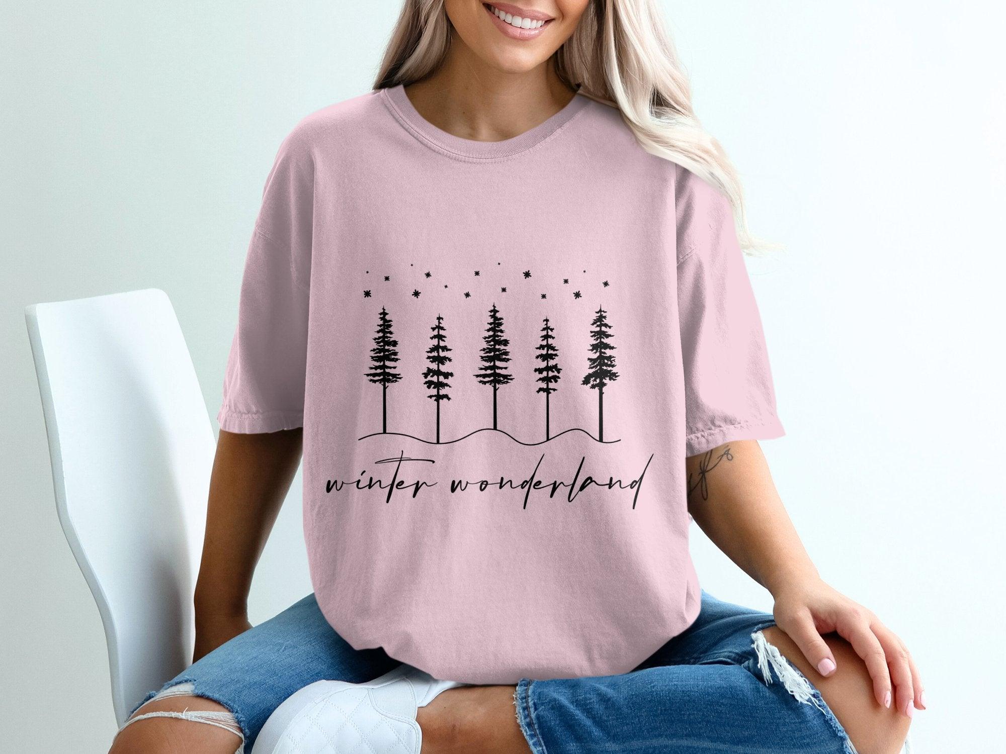 Winter Wonderland  T-shirt 100% Organic Cotton