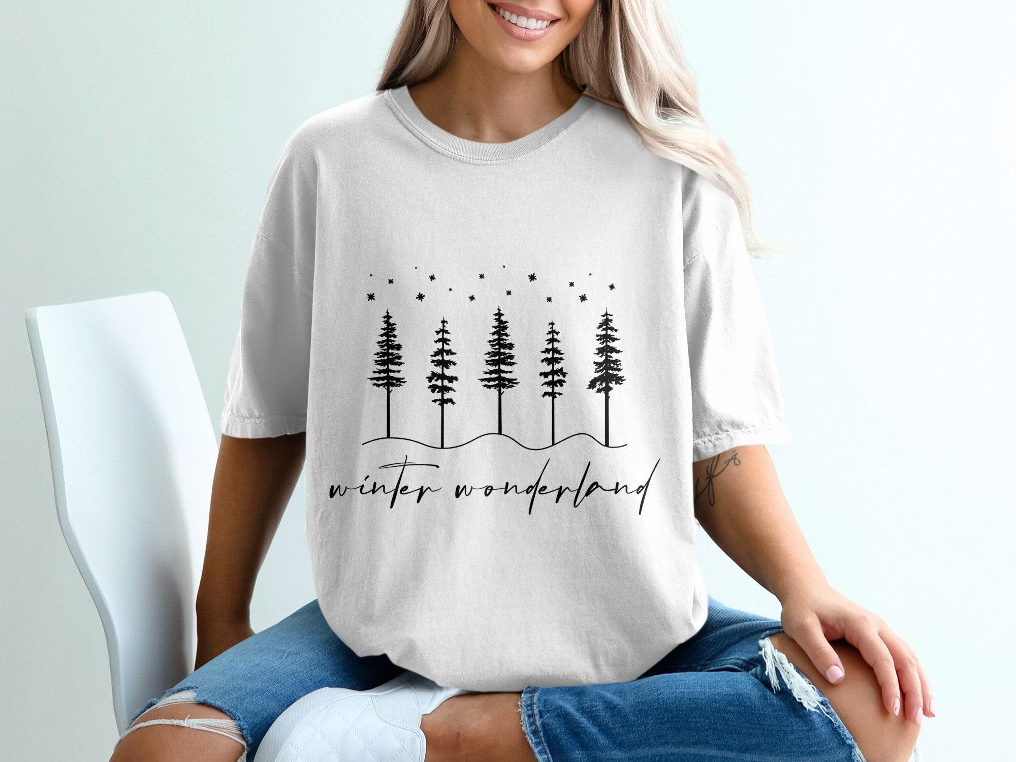 Winter Wonderland  T-shirt 100% Organic Cotton