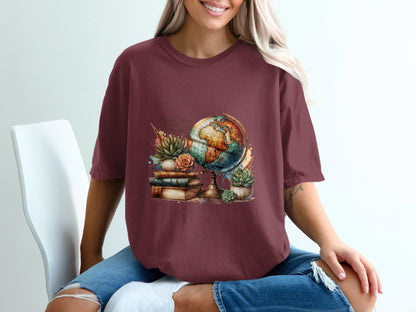 Travelling is my hobby T-shirt 100% Organic Cotton