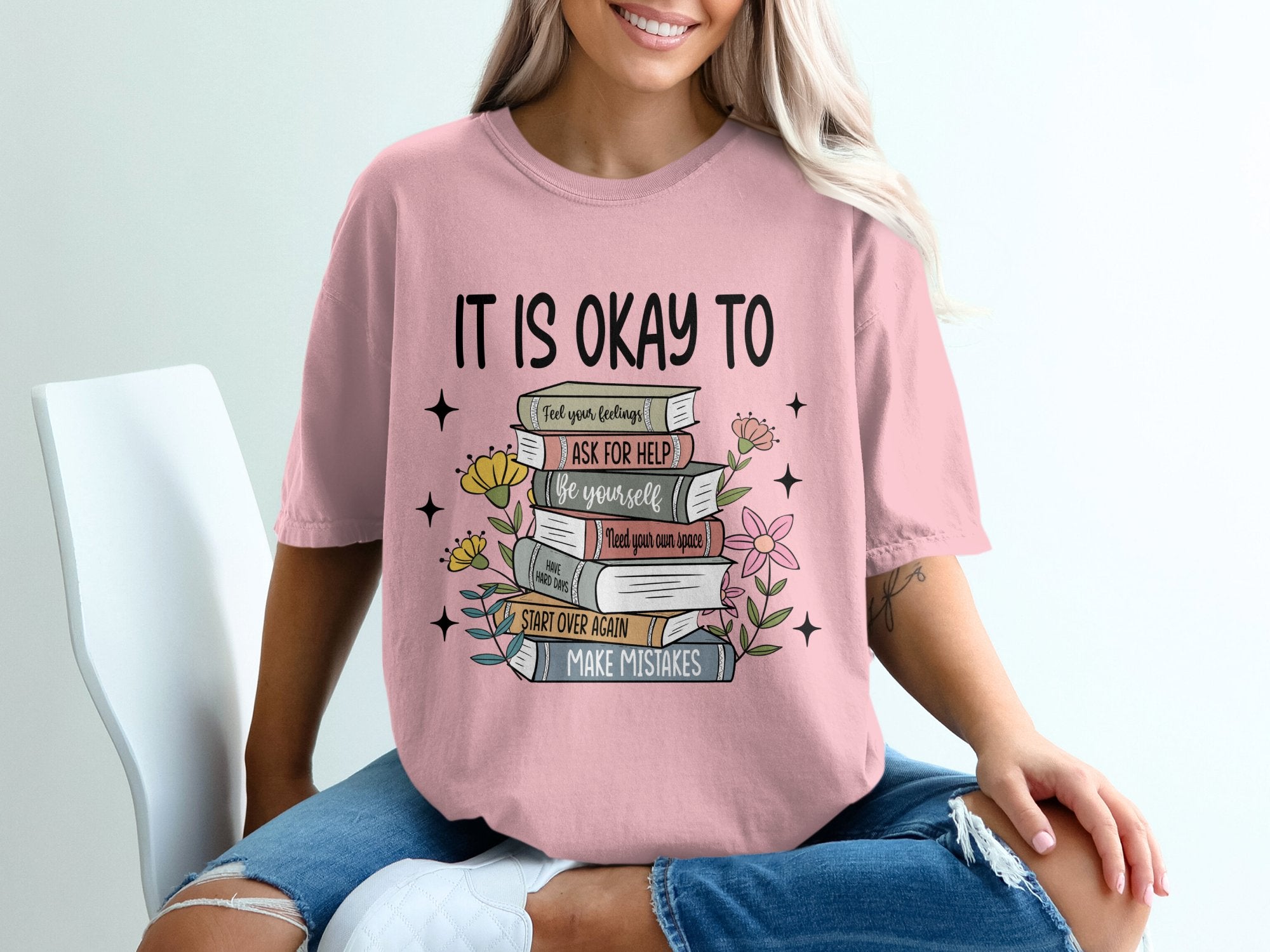 IT IS OK T-shirt 100% Organic Cotton