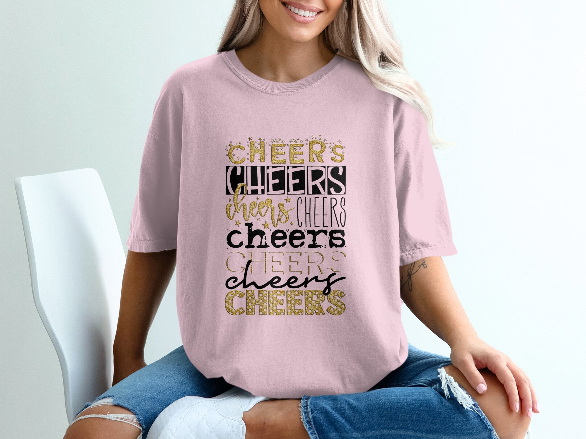 Cheers Cheers T-shirt 100% Organic Cotton