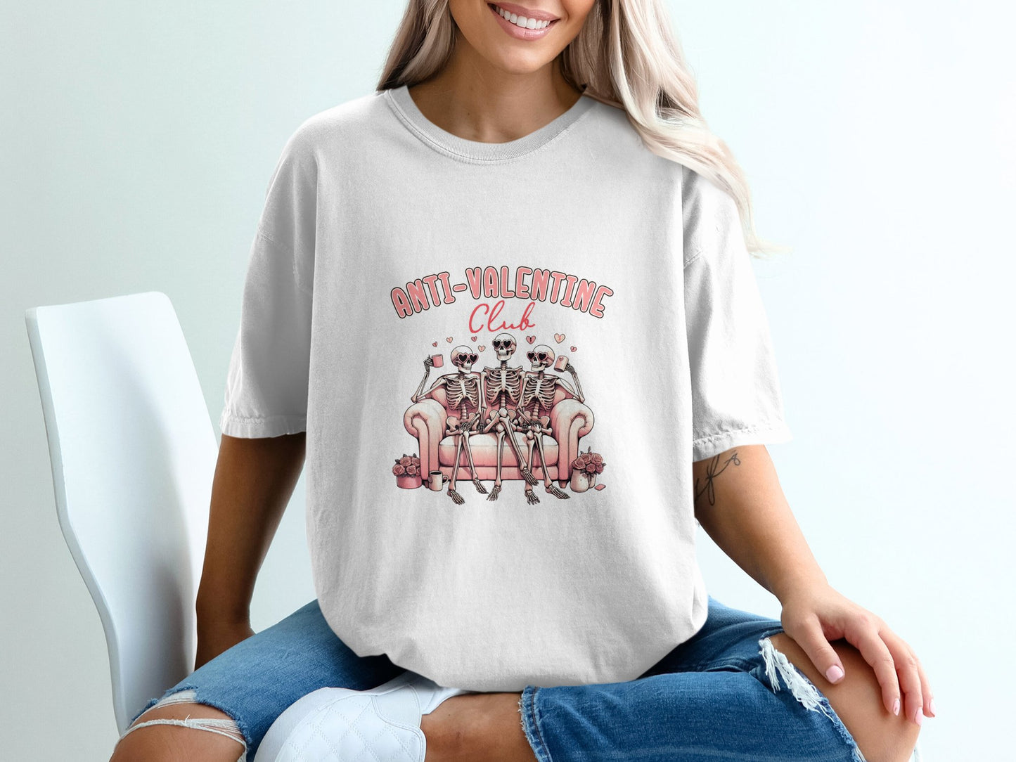 ANTI-VALENTINE Club 100% Organic Cotton