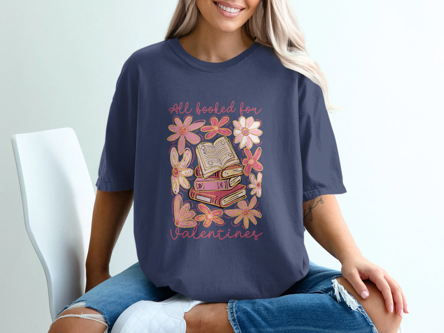 P.S. I Love Books 100% Organic Cotton