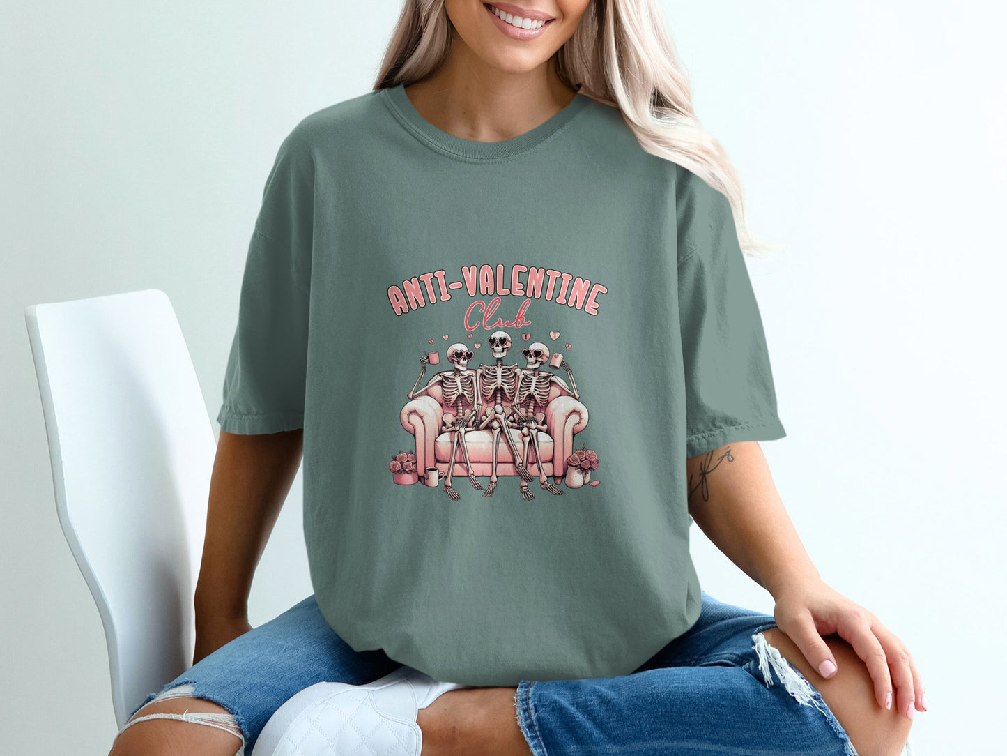 ANTI-VALENTINE Club 100% Organic Cotton
