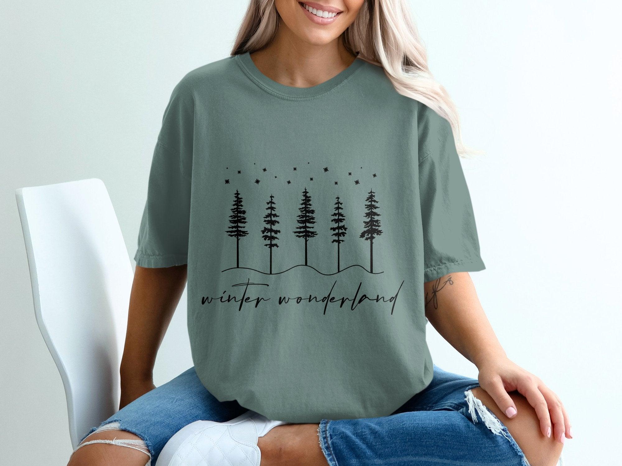 Winter Wonderland  T-shirt 100% Organic Cotton