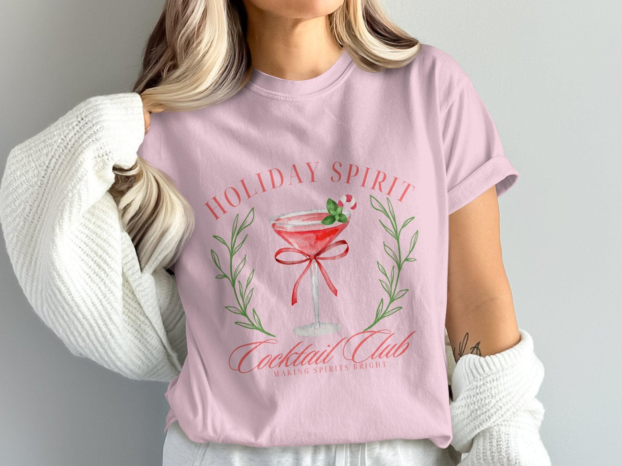 Cocktail Club T-shirt 100% Organic Cotton - SALE