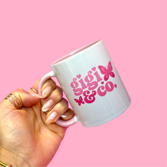 ✨ GiGi & Co. Butterfly Mug – 11oz 🦋💖