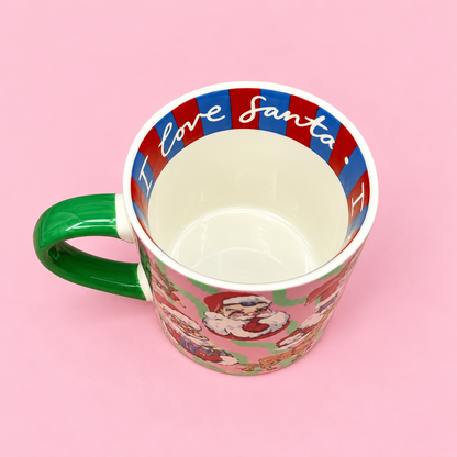 🎅🎄 I Love Santa Christmas Mug 12oz