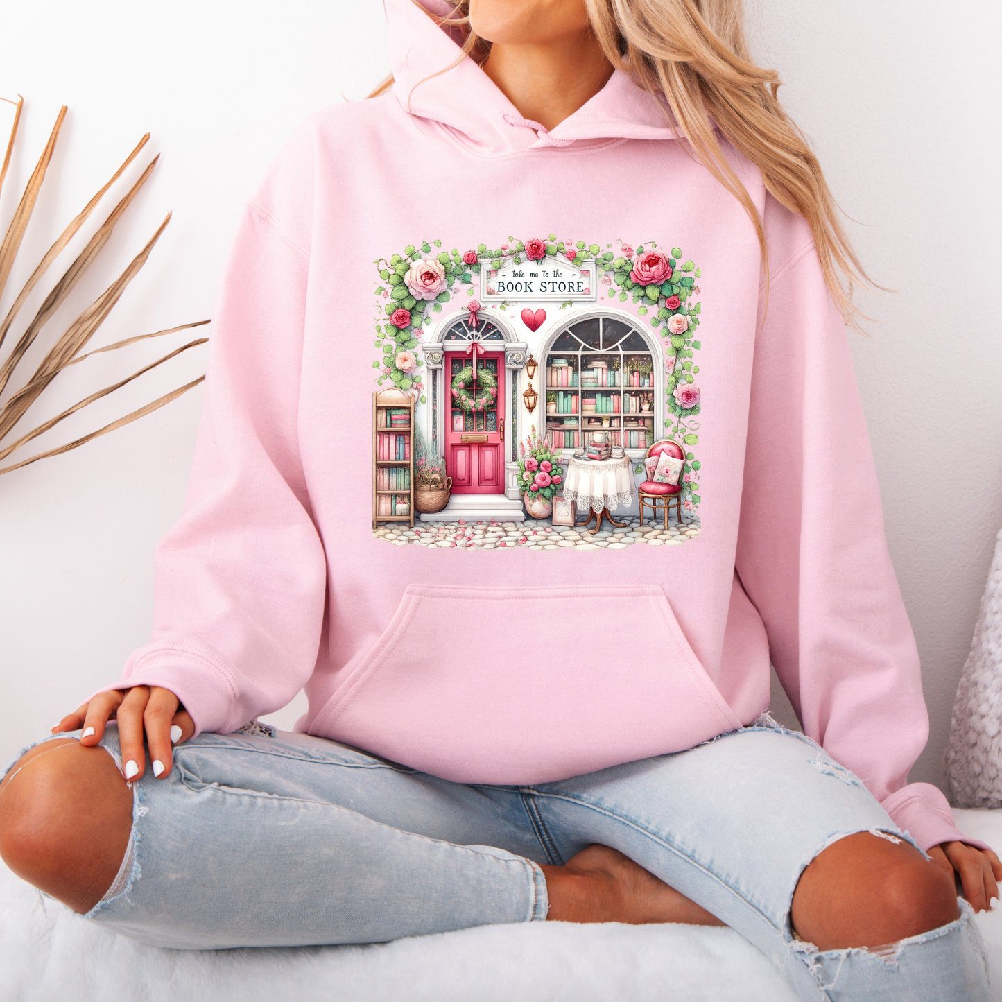 🏡📚 Welcome to the Bookstore
 Luxuriously Thick Hoodie✨