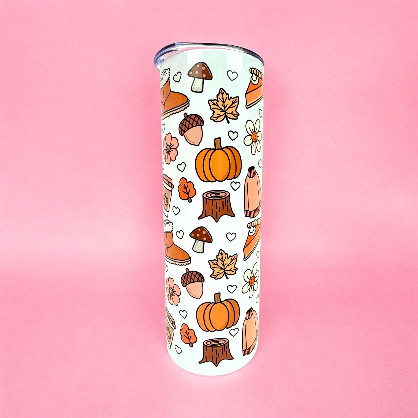 🌸 Fall Favourites Tumbler 🍂🍄