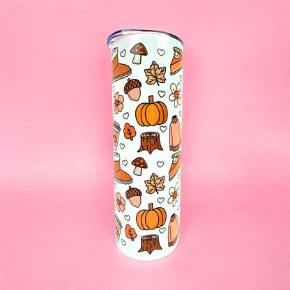 🌸 Fall Favourites Tumbler 🍂🍄