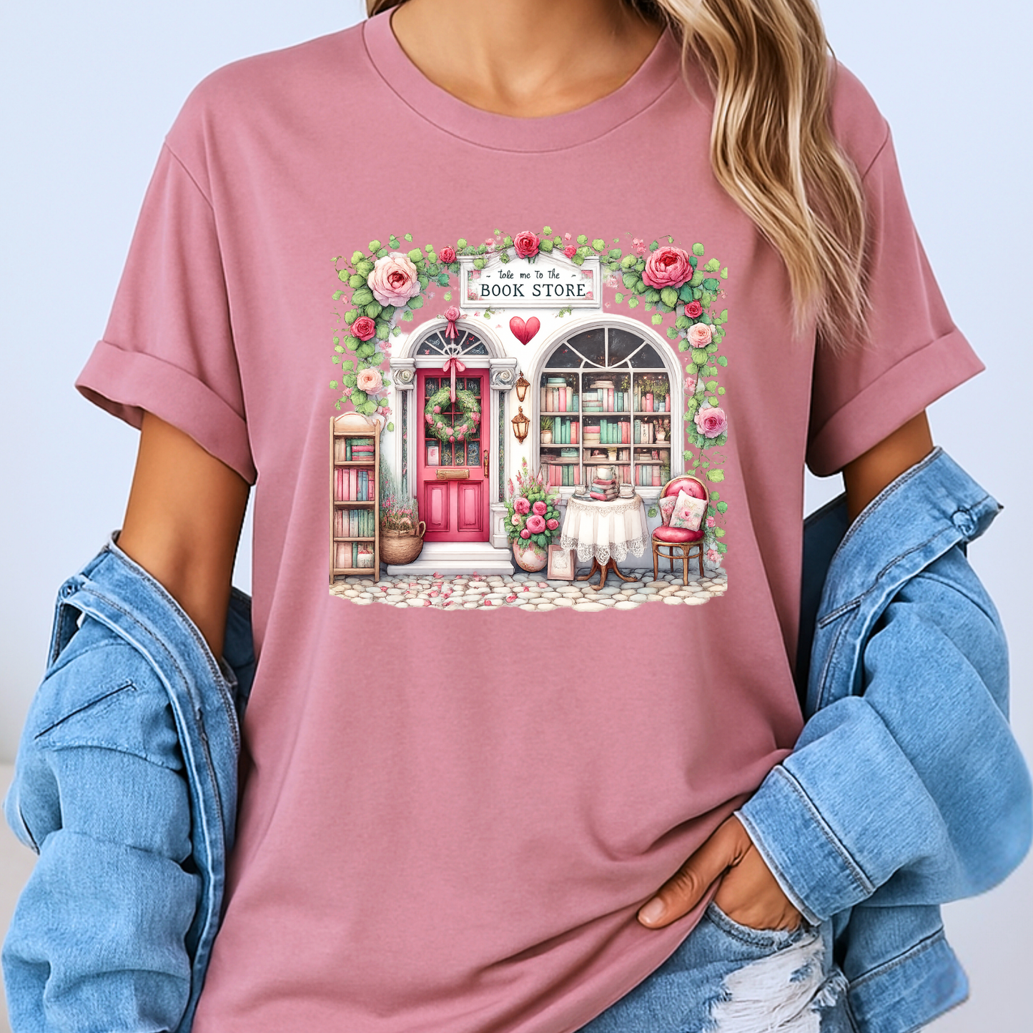 🏡📚 Welcome to the Bookstore
 100% Organic Cotton T-Shirt