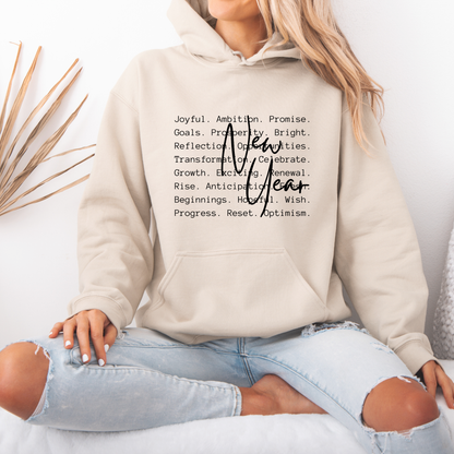 🌷 Positive Intentions New Year 
 Luxuriously Thick Hoodie✨