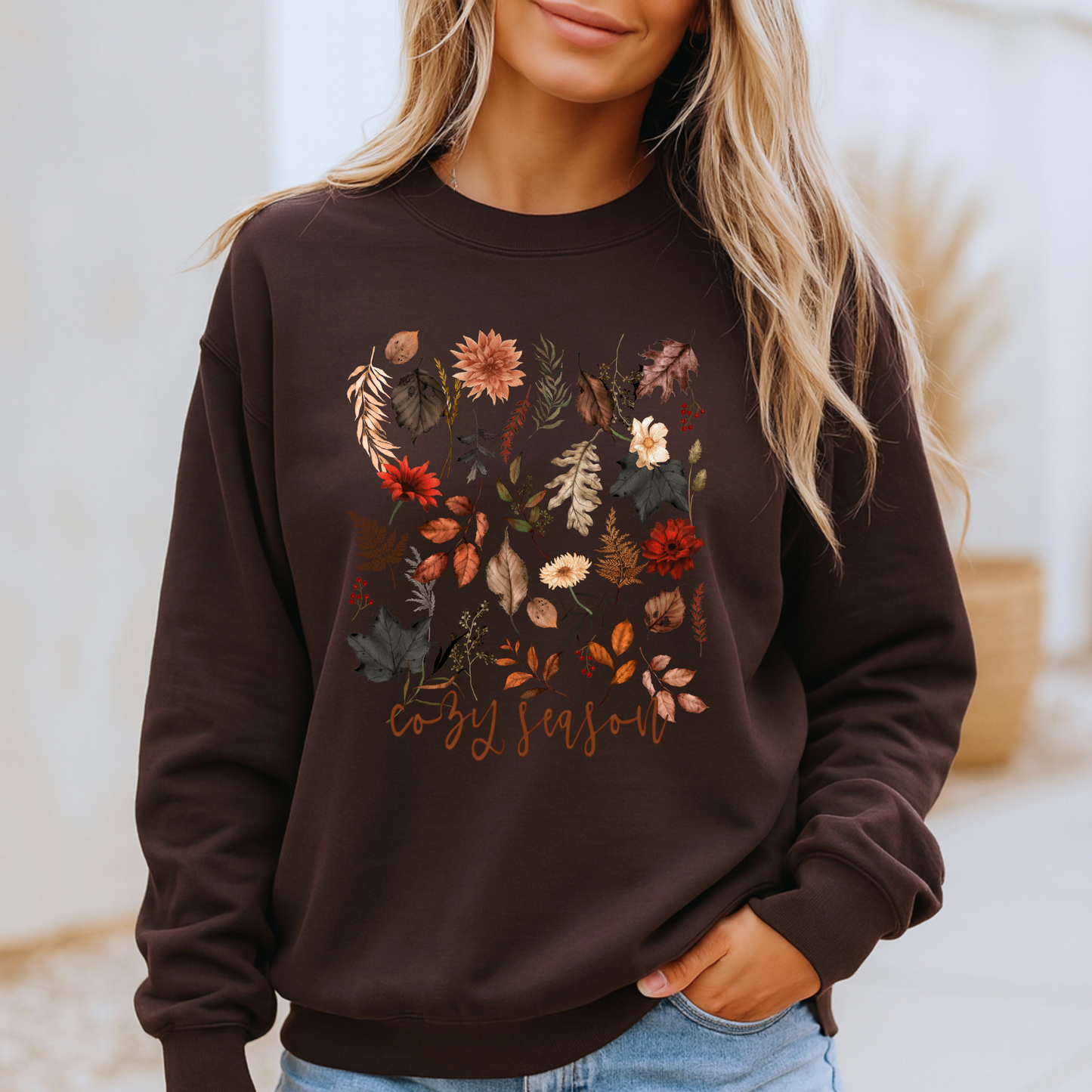 🍂🧡 Cozy Season Cotton Sweatshirt✨