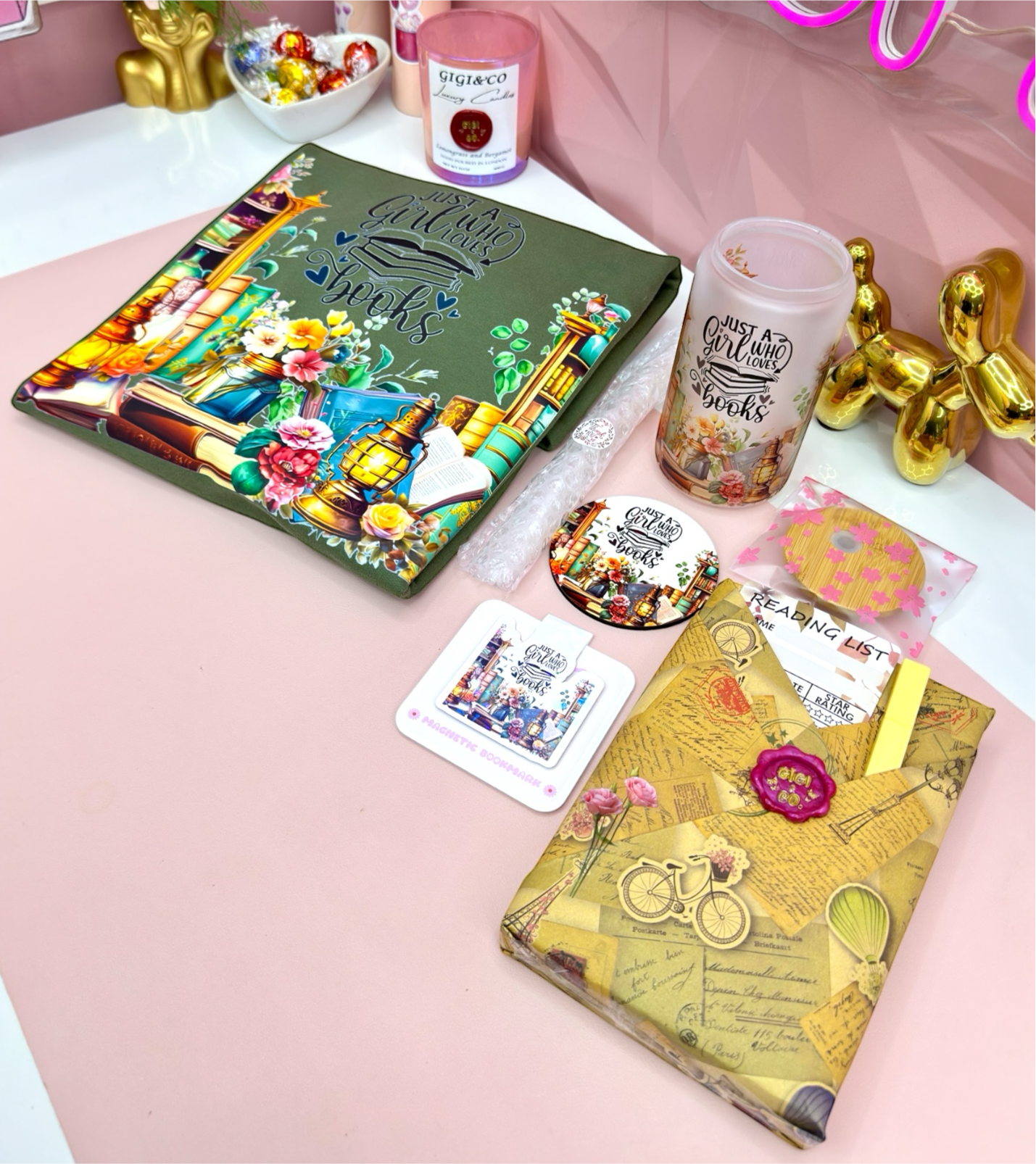 📚”Just a Girl who loves Books” Bookish Bundle✨