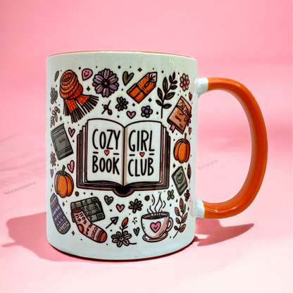 Cozy Girl Book Club Mug – 11oz 📚☕✨