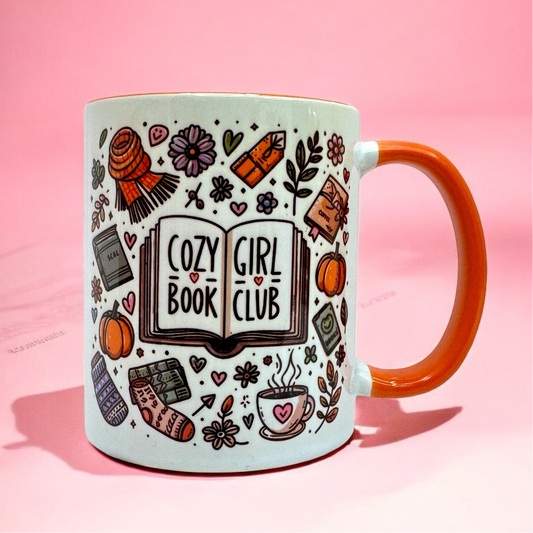 Cozy Girl Book Club Mug – 11oz 📚☕✨