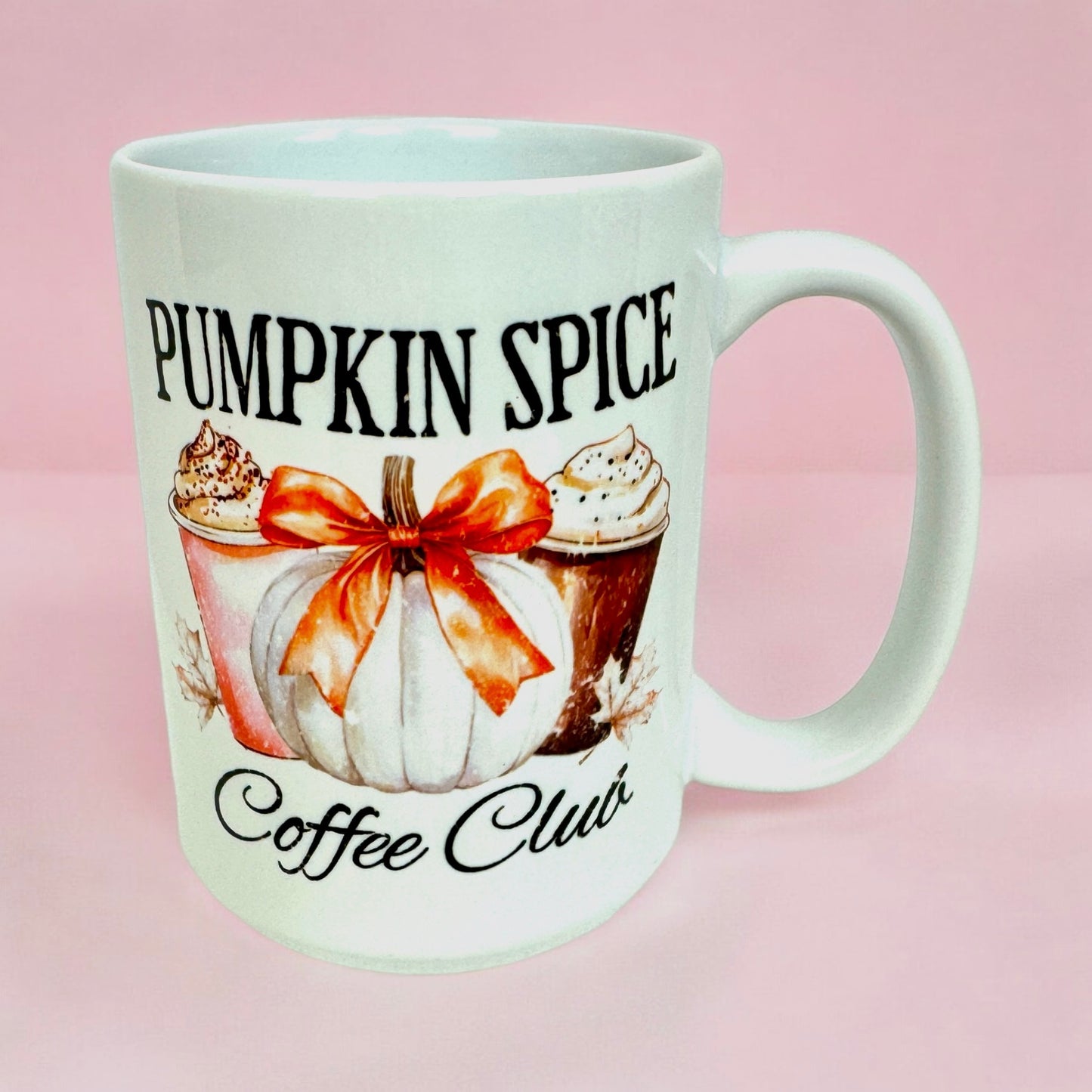🧡Pumpkin Spice Coffee Club 15oz Mug✨