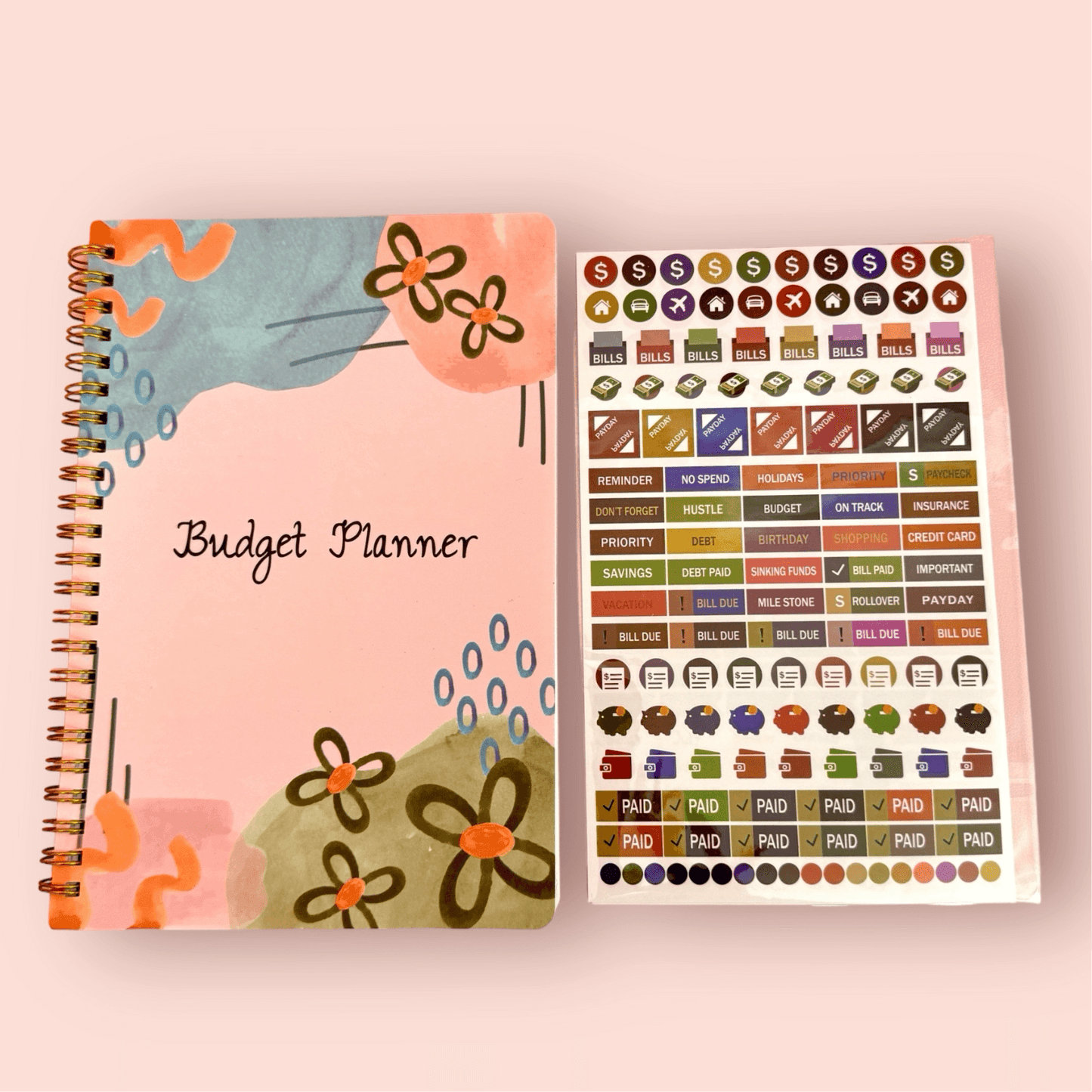 Floral Bliss Budget Planner