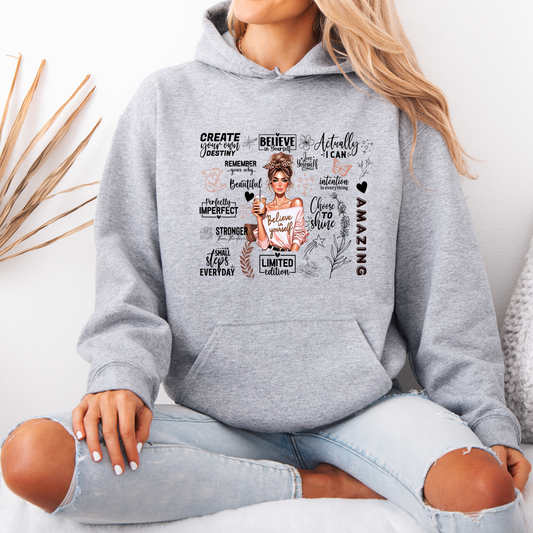 💖Believe in Yourself  Cozy Luxuriously Thick Hoodie✨☕️