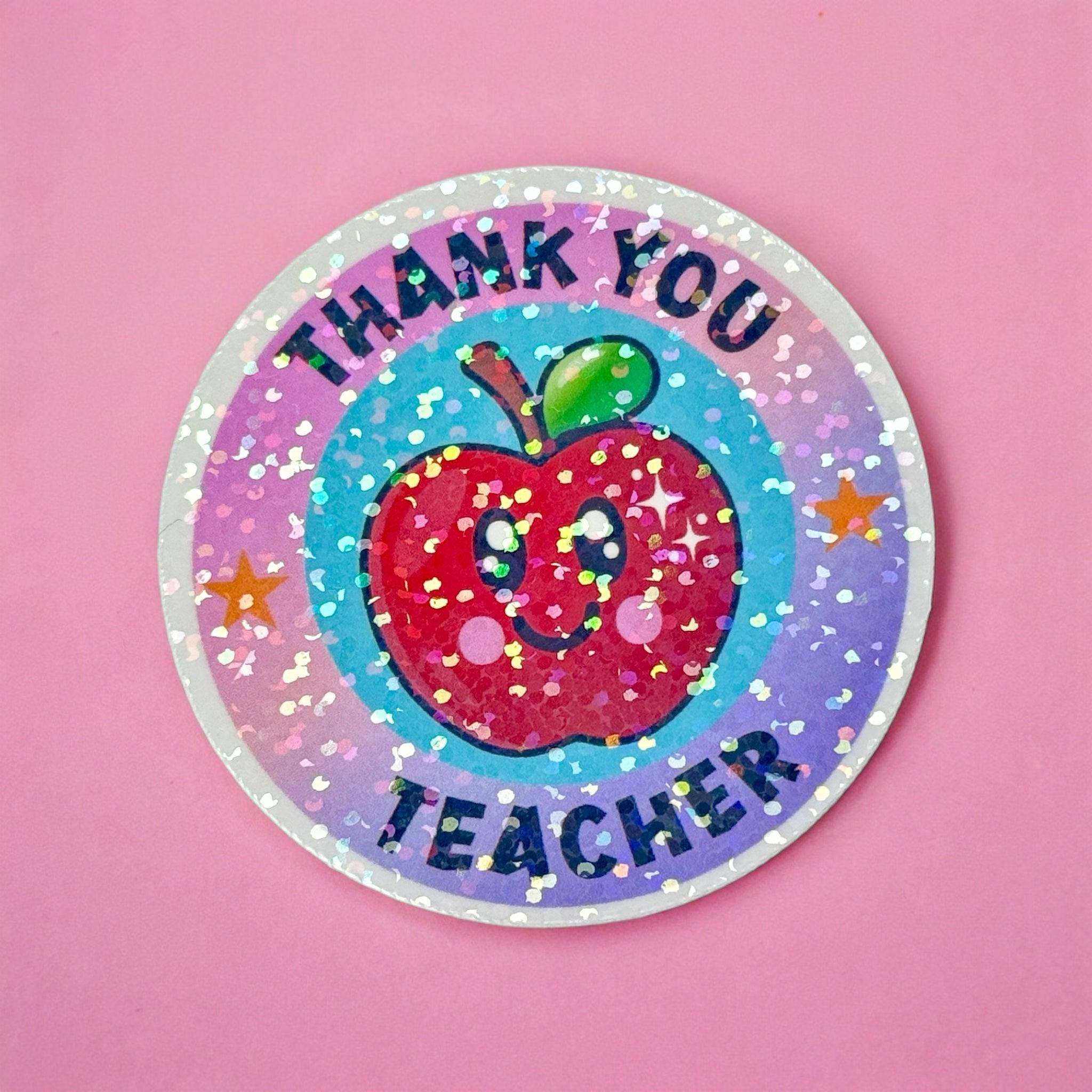 Vinyl Sticker Thank You Teacher