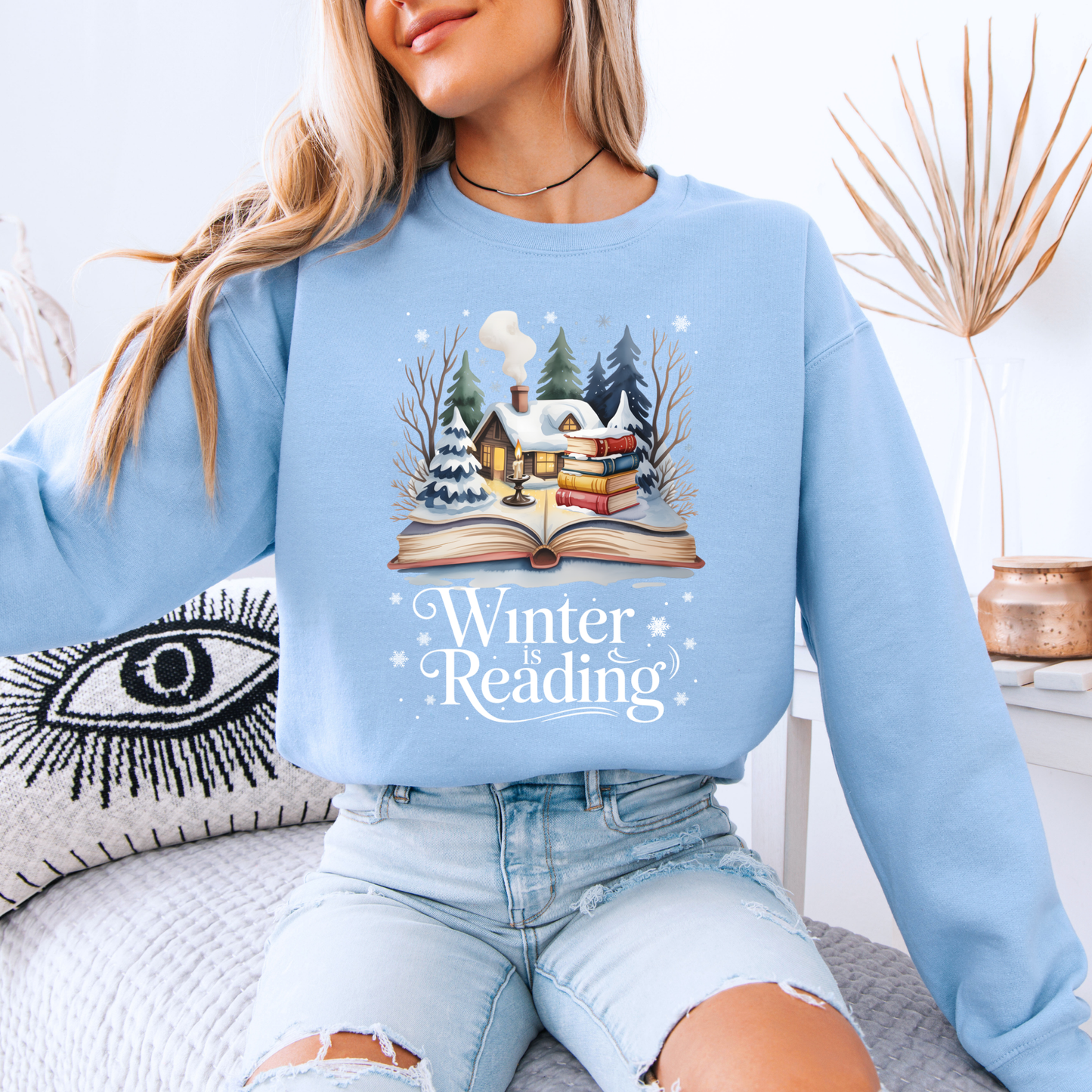 ❄️📖 Winter Is Reading✨ 🏡
Organic Cotton Sweatshirt