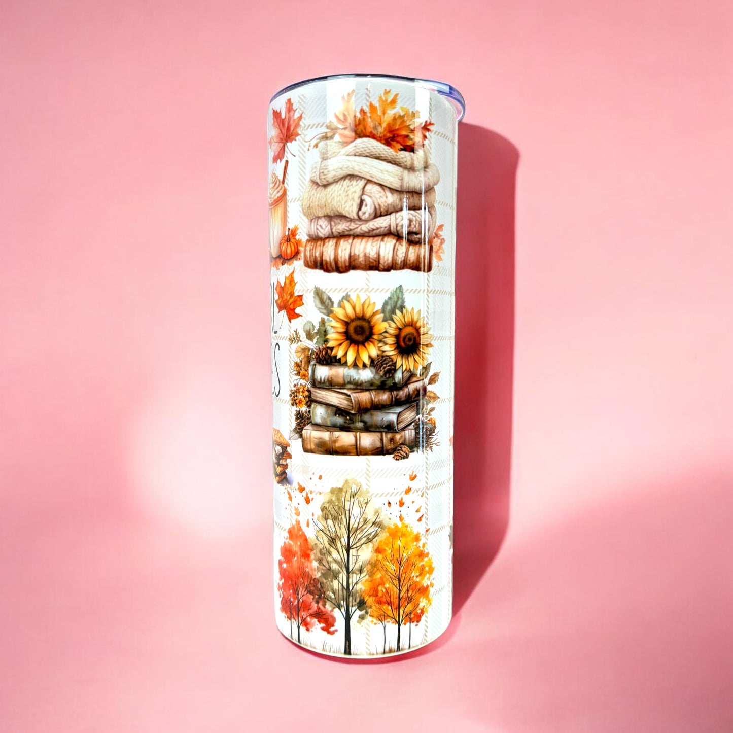 🍂 Just a Girl Who Loves Fall – 20oz Tumbler 🍁