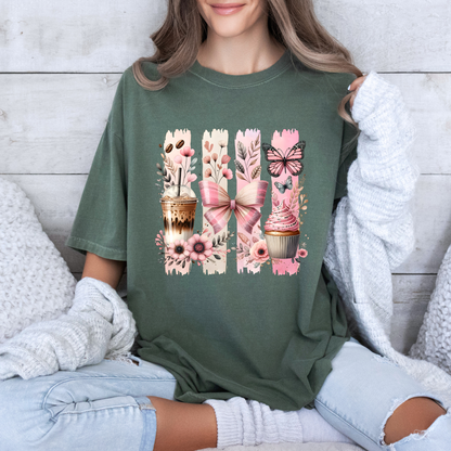 🎀☕ Bow & Coffee Club t-shirt 💕