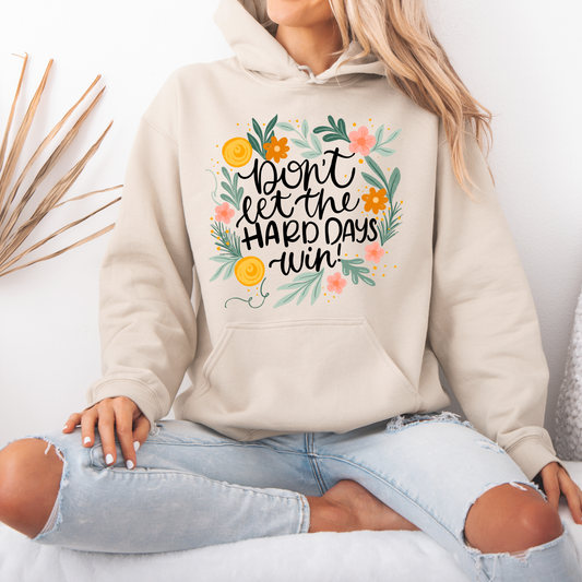 🌼✨ Don’t Let the Hard Days Win 💛🌿
Luxuriously Thick Hoodie✨